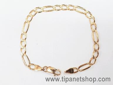 TN24827 สร้อยข้อมือ18K tecnigold 16.5 ซม.