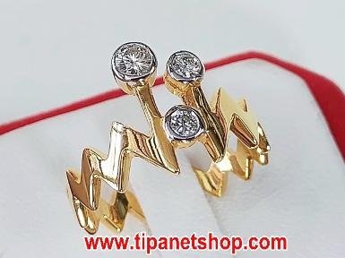 TN25068 แหวนมงกุฏเพชร ไซท์ 50